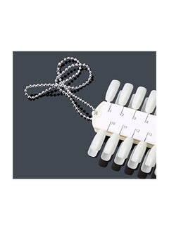 Yueton Pack Of 2 Double Layer Nail Color Display Card White  - Image 3