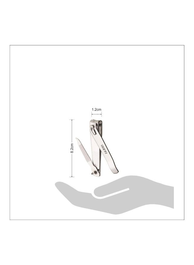 غوب قلامة الأظافر فضي - Image 3