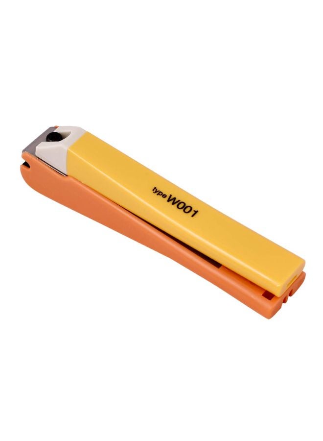 KAI Stainless Steel Nail Clipper Orange/Silver - Image 3