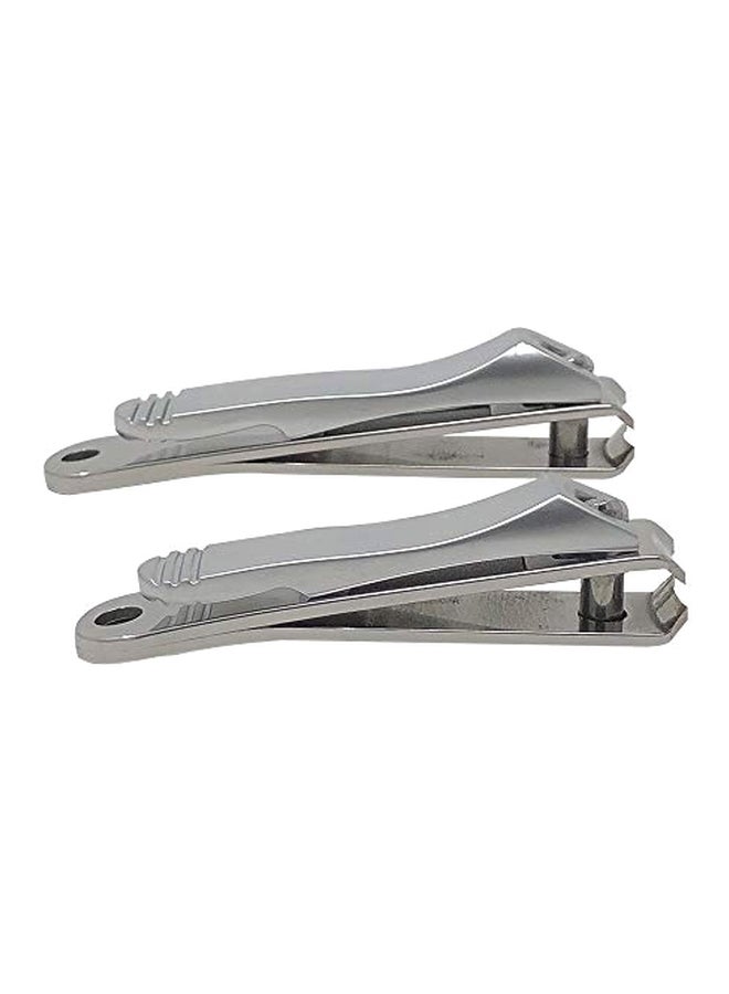 2-Piece Stainless Steel Nail Clipper Set Silver - v1567603815/N29272533A_1