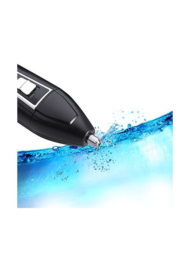 كيمي ماكينة تشذيب الشعر قابل لإعادة الشحن ومزودة بمنفذ USB موديل KM6559 أسود/فضي - Image 4