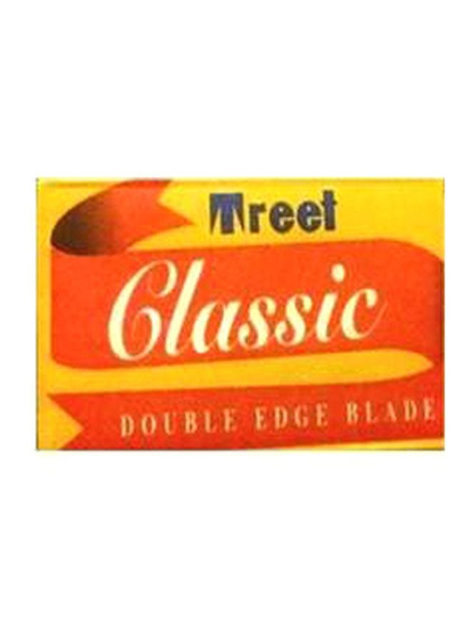 TREET - 40-Piece Double Edge Razor Blade Set Silver - Image 1