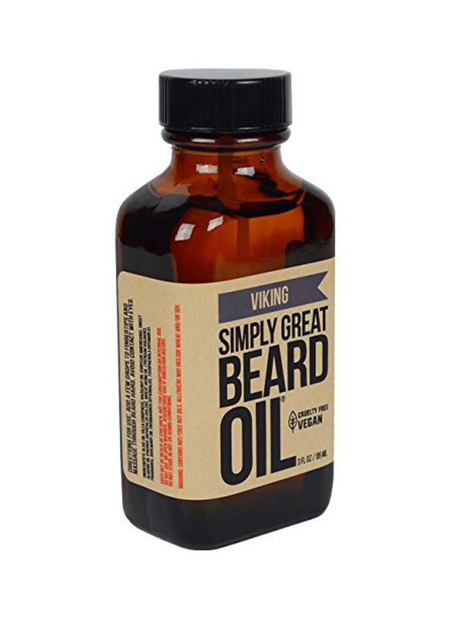 Viking Simply Great Beard Oil Multicolour - Image 3