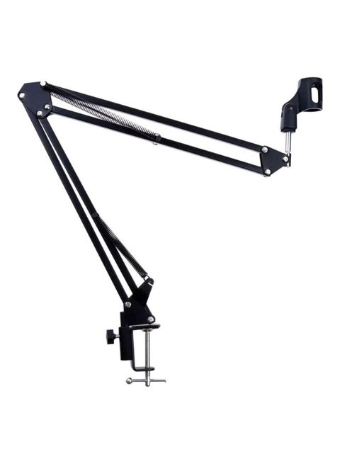 Metal Adjustable Studio Microphone Stand Suspension Boom Table Bracket