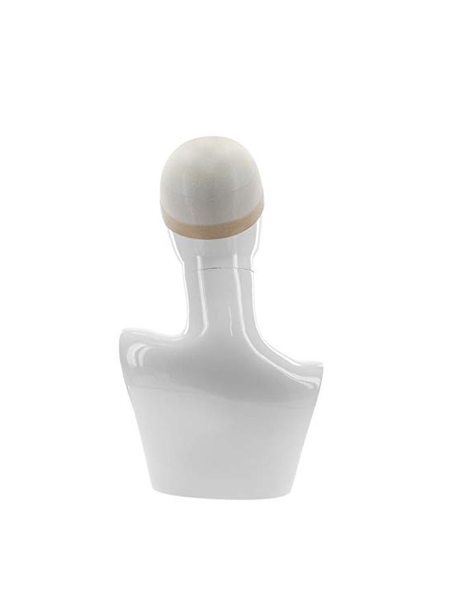 MILANO COLLECTION 9-Piece Stretchable Wig Cap Set Beige - Image 4