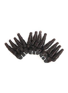 Yami 4-Piece Brazilian Short Curly Hair Extensions Black  - Image 2