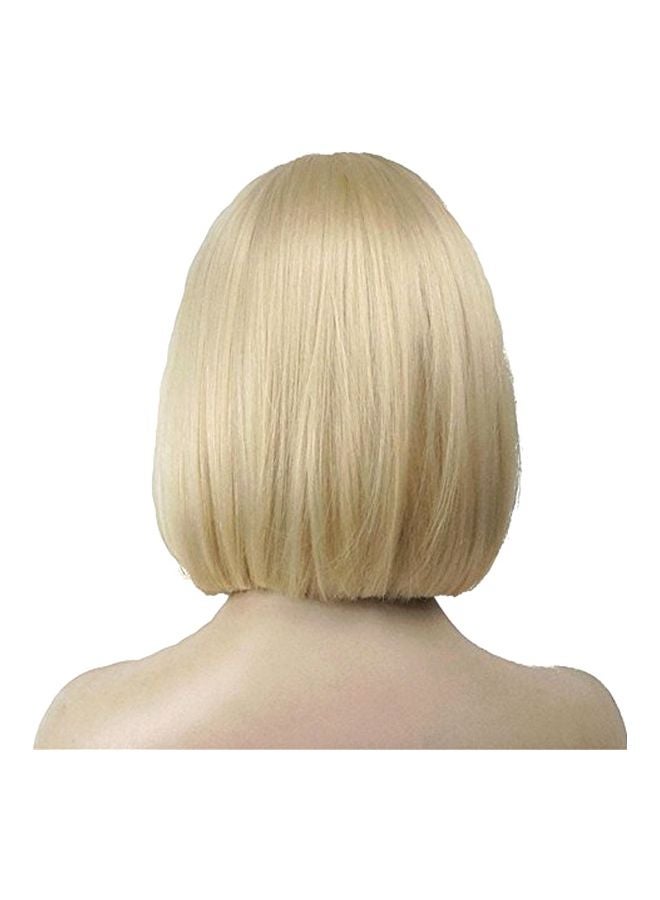 Aimole Short Straight Bob Wig 613-Pale Blonde 8inch - Image 1