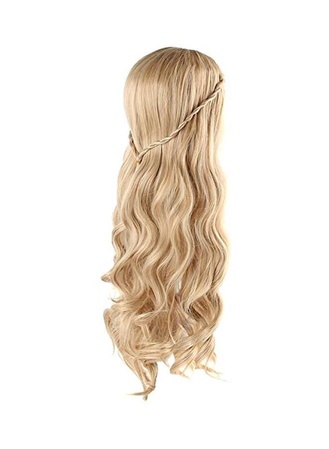 Acecharming Curly Long Wig Blond - Image 1