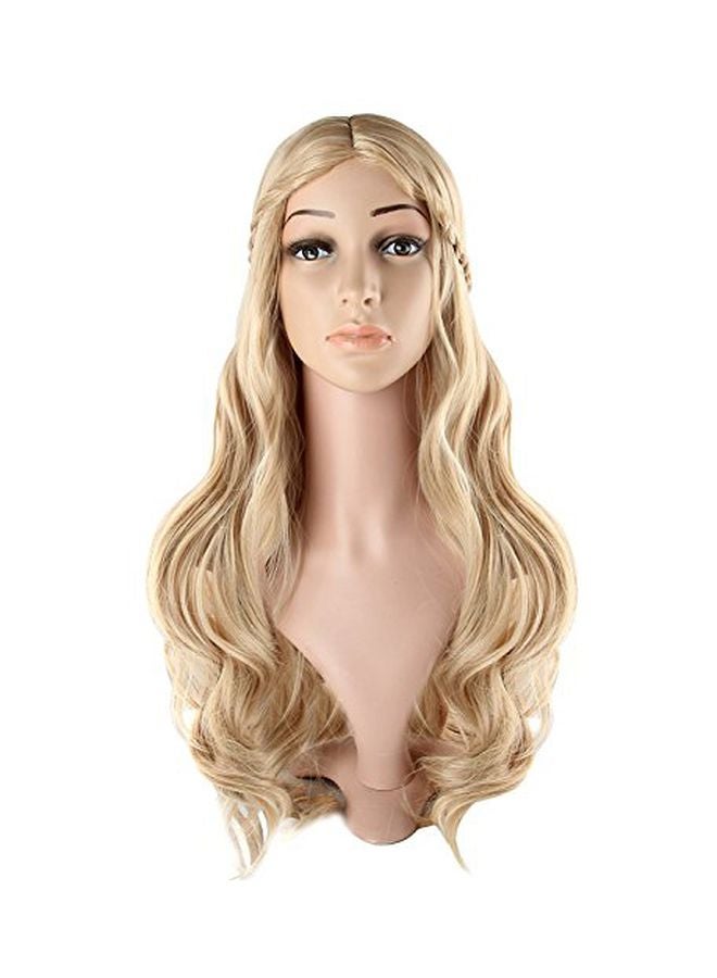 Acecharming Curly Long Wig Blond - Image 2