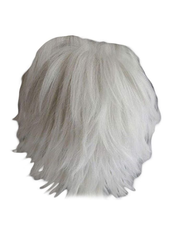 S-noilite Japanese Anime Cosplay Short Hair Wig White - Image 1