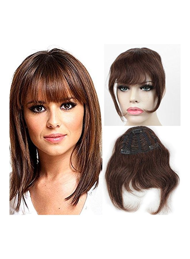 FOND Short And Wavy Clip On Hair Extension Set Black - Image 4