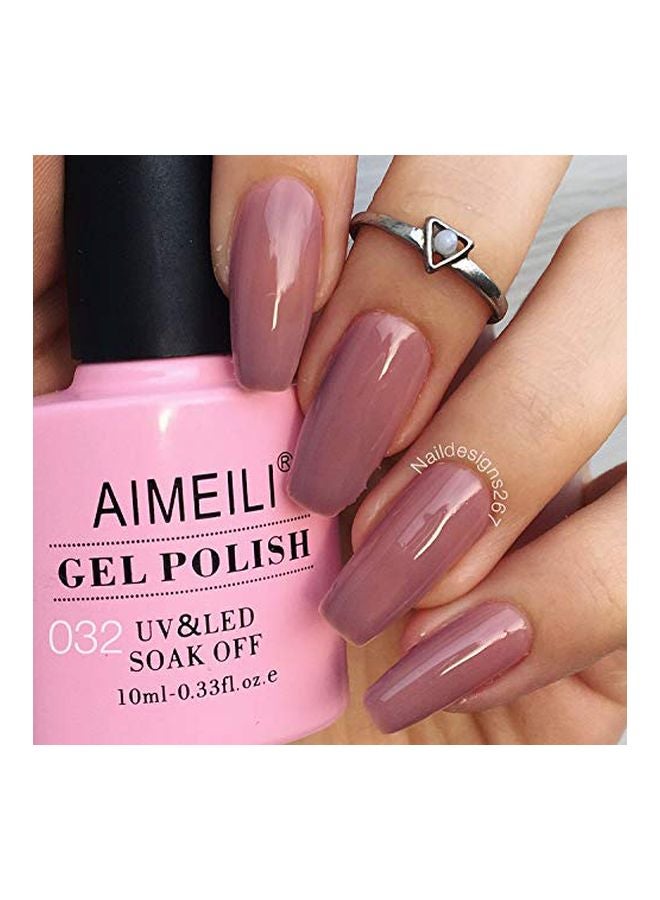AIMEILI Soak Off UV LED Gel Nail Polish Eur So Chic 032  - Image 2