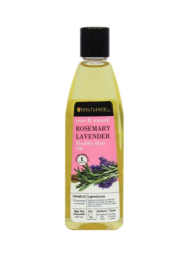 سول فلاور زيت اللافندر وإكليل الجبل لشعر صحي 120ملليلتر - Image 1