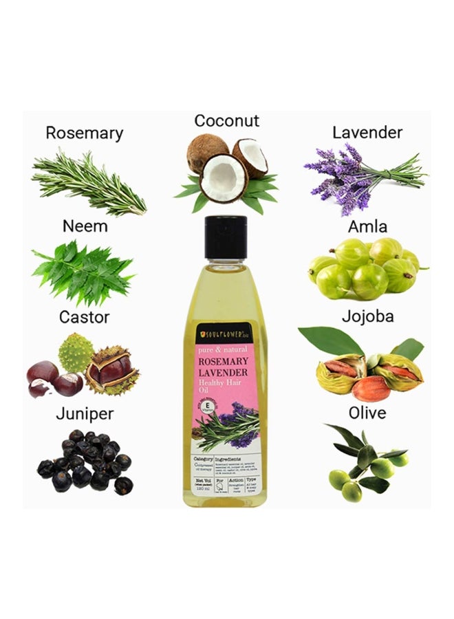 سول فلاور زيت اللافندر وإكليل الجبل لشعر صحي 120ملليلتر - Image 3