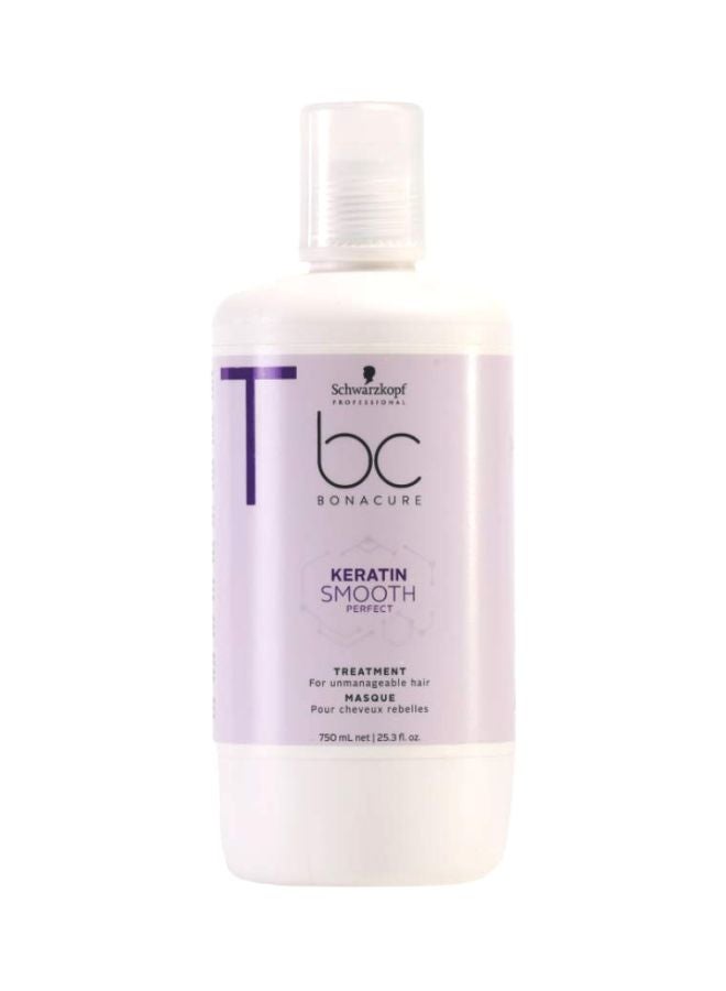 Schwarzkopf - Professional Bonacure Keratin Smooth Perfect Treatment Masque 750ml - Image 1