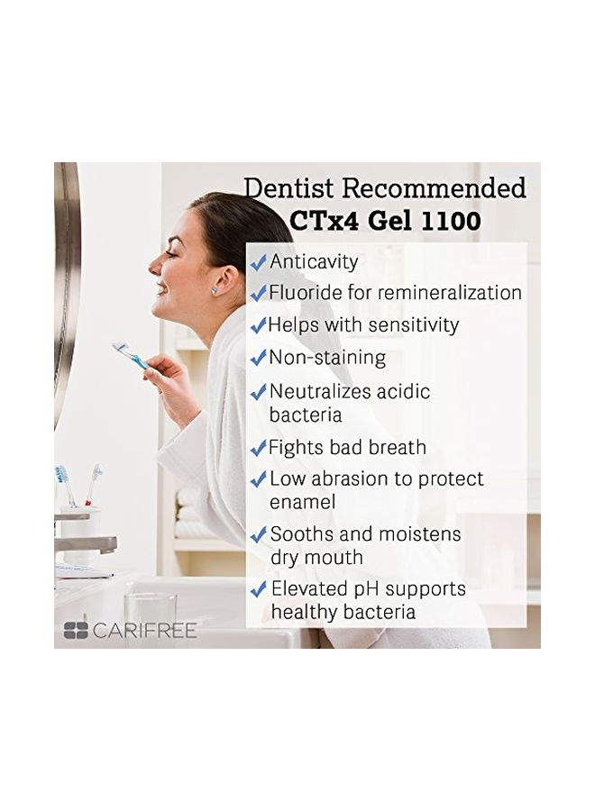 CariFree - CTx4 Gel 1100 Anti-Cavity Toothpaste - Image 1