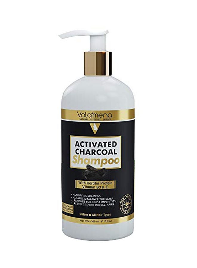 VOLAMENA WITH DEVICE - Activated Charcoal Shampoo 300ml - Image 1