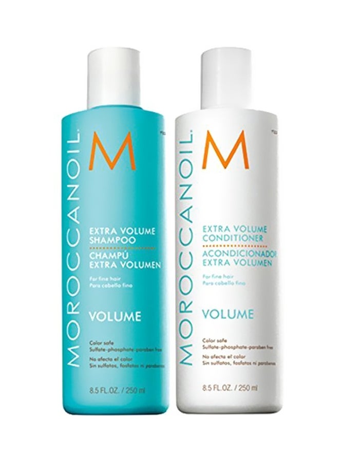 MOROCCANOIL 2-Piece Extra Volume Shampoo And Conditioner 250ml  - Image 1