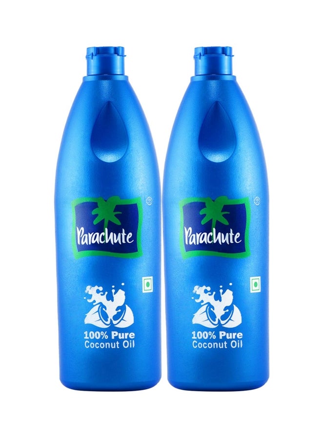 Parachute Pack Of 2 Coconut Oil 600ml  - Image 1