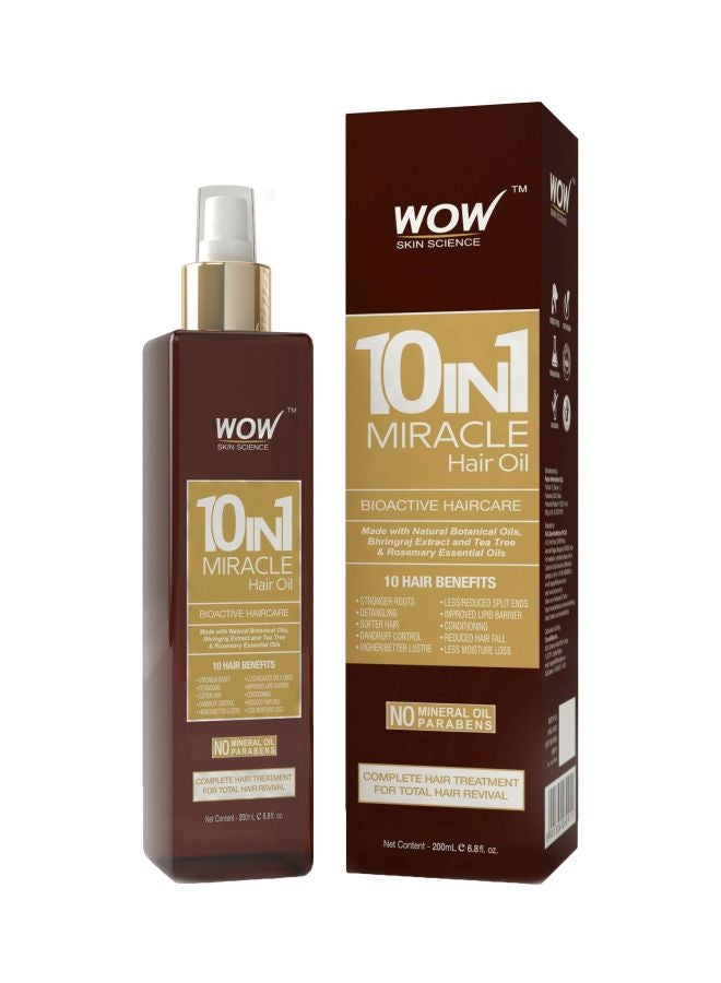 زيت الشعر ميراكل 10 في 1 200ملليلتر