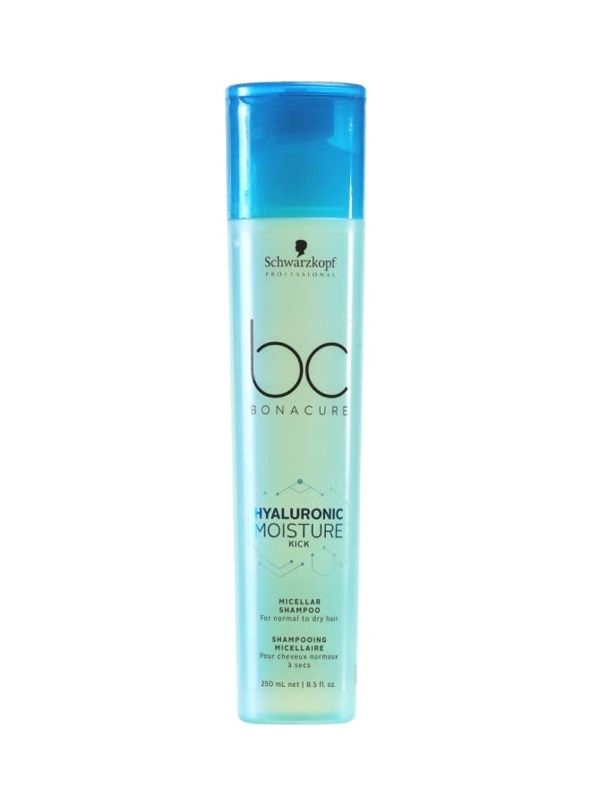 Schwarzkopf Bonacure Hyaluronic Moisture Kick Micellar Shampoo Multicolour 250ml - Image 1