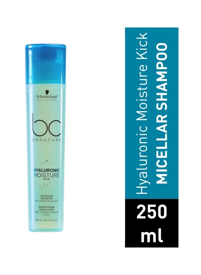 Schwarzkopf Bonacure Hyaluronic Moisture Kick Micellar Shampoo Multicolour 250ml - Image 2