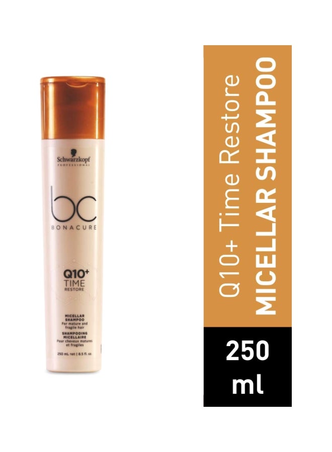 Schwarzkopf Bc Q10 Time Restore Micellar Shampoo 250ml - Image 2