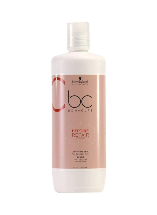 Schwarzkopf Peptide Repair Rescue Creme Conditioner 1Liters - Image 1