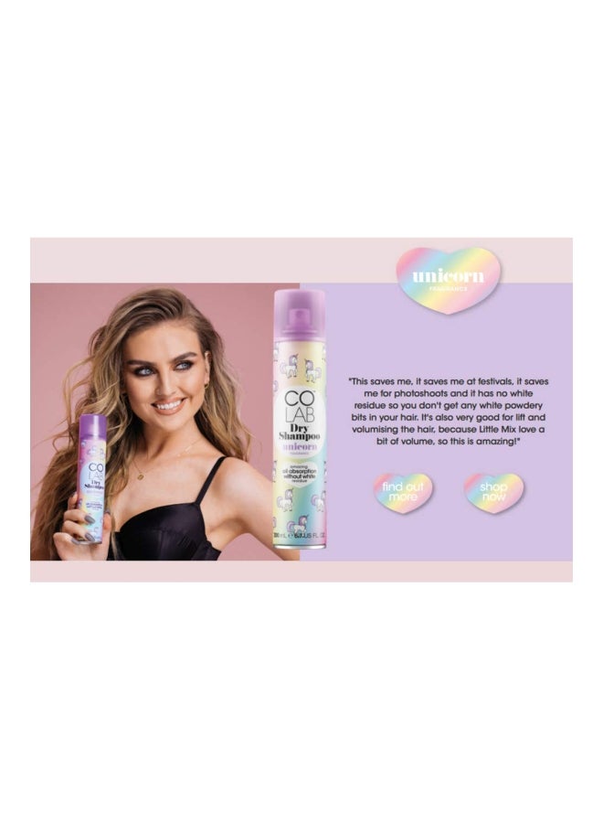 COLAB Pack Of 2 Unicorn Dry Shampoo 200ml - Image 3