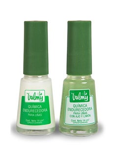 VALMY Quimica Endurecedora With Garlic And Lemon Nail Polish Treatment Set White  - Image 4