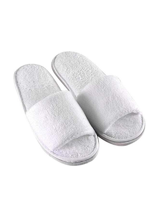 Pack Of 5 Bath Slippers White - v1567606486/N29272216A_1