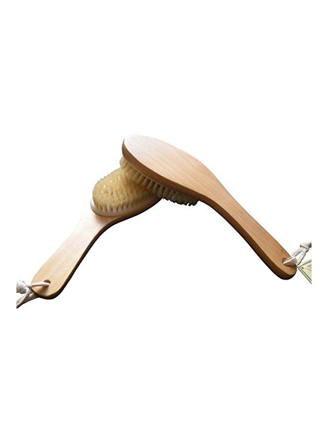 Spa Plus 3-Piece Wooden Bath Brush Set Brown - Image 2