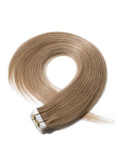 SEGO 20-Piece Straight Human Hair Extensions #27 Dark Blonde 20inch  - Image 1