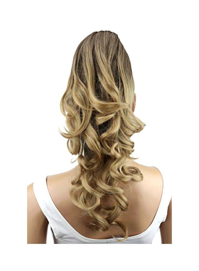 Messy Hair Bun Extensions Blonde 24inch - v1567606560/N29278372A_1