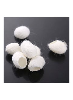 100-Piece Silk Facial Cleanser Ball White - v1567606578/N29272747A_2