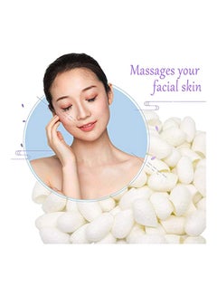 100-Piece Silk Facial Cleanser Ball White - v1567606578/N29272747A_3