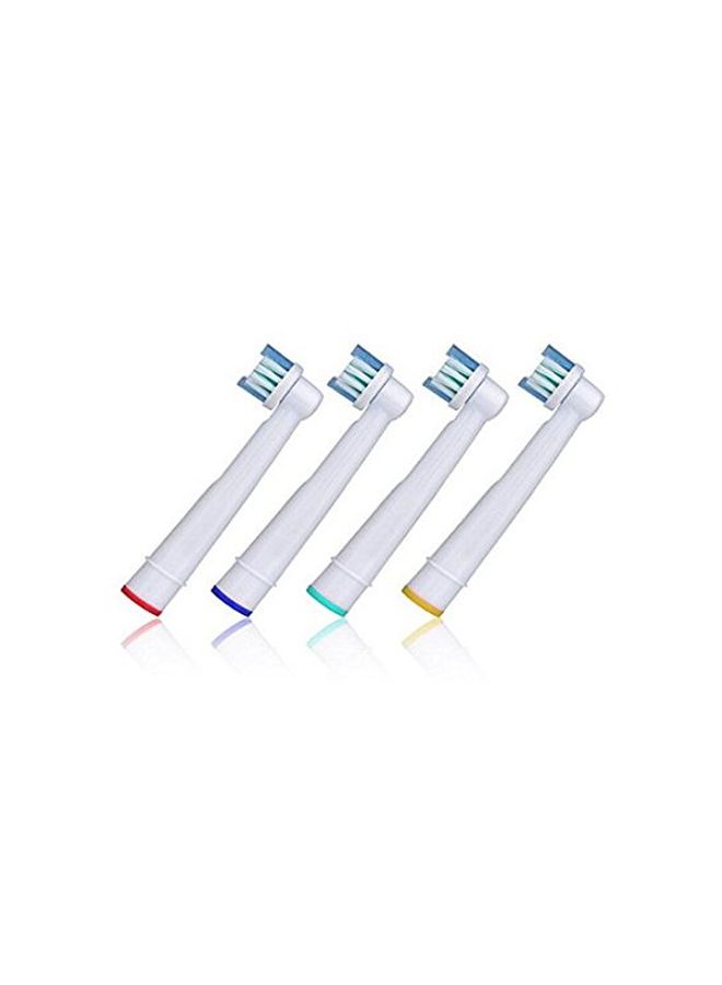 Pack Of 4 Replacement Electric Toothbrush Heads White/Green/Blue - v1567606627/N29278611A_2