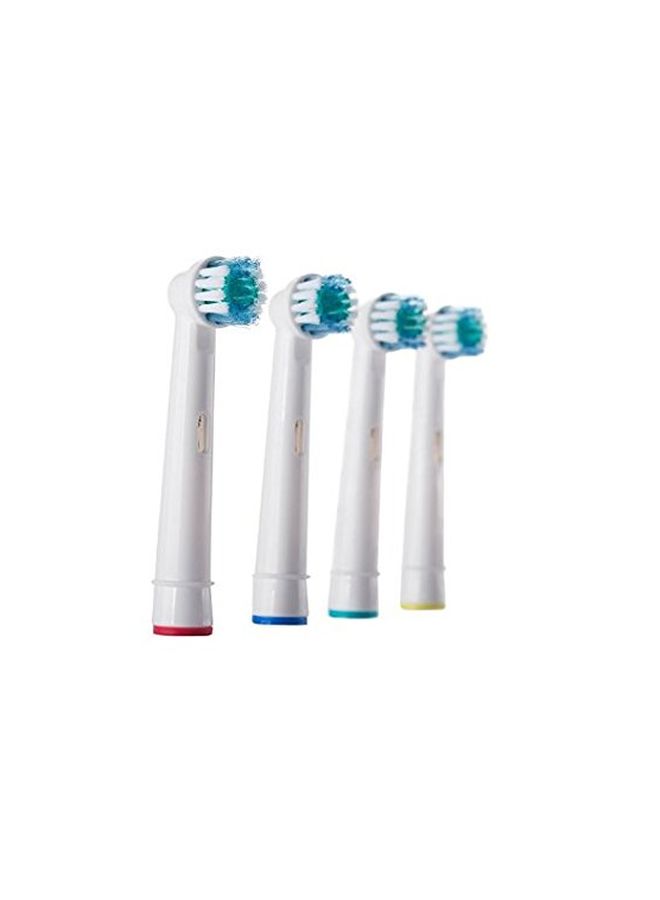 Pack Of 4 Replacement Electric Toothbrush Heads White/Green/Blue - v1567606627/N29278611A_3