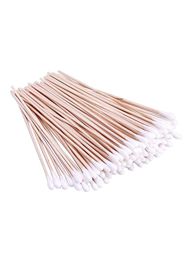 BTYMS 200-Piece Cotton Swab Set White 6inch  - Image 1