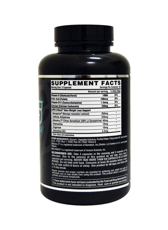 نورتكس ريسيرش كبسولات خسارة الوزن عالية الفعالية - 120 كبسولة - Image 2