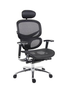 DANUBE HOME Miller High Back Office Chair Black 50x110x50 cm  - Image 1