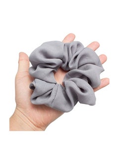 Aprince 5-Piece Chiffon Scrunchies Hair Ties Multicolour  - Image 2