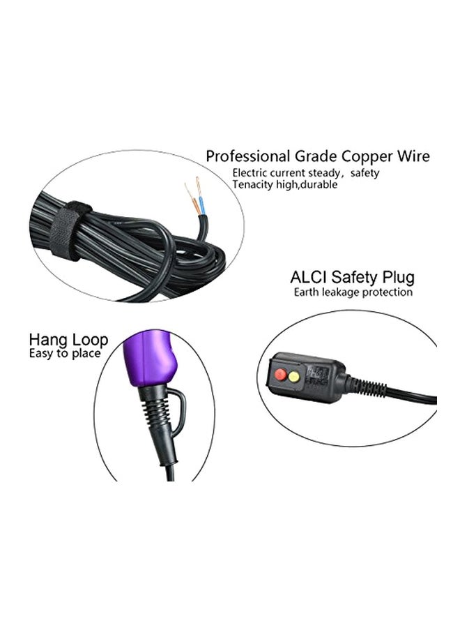 Wazor Hair Dryer Purple  - Image 4