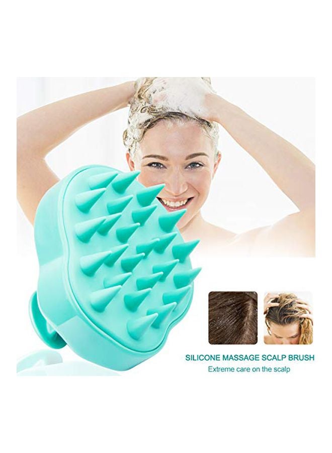 Ahoney Hair Scalp Massager Shampoo Brush Green - Image 4
