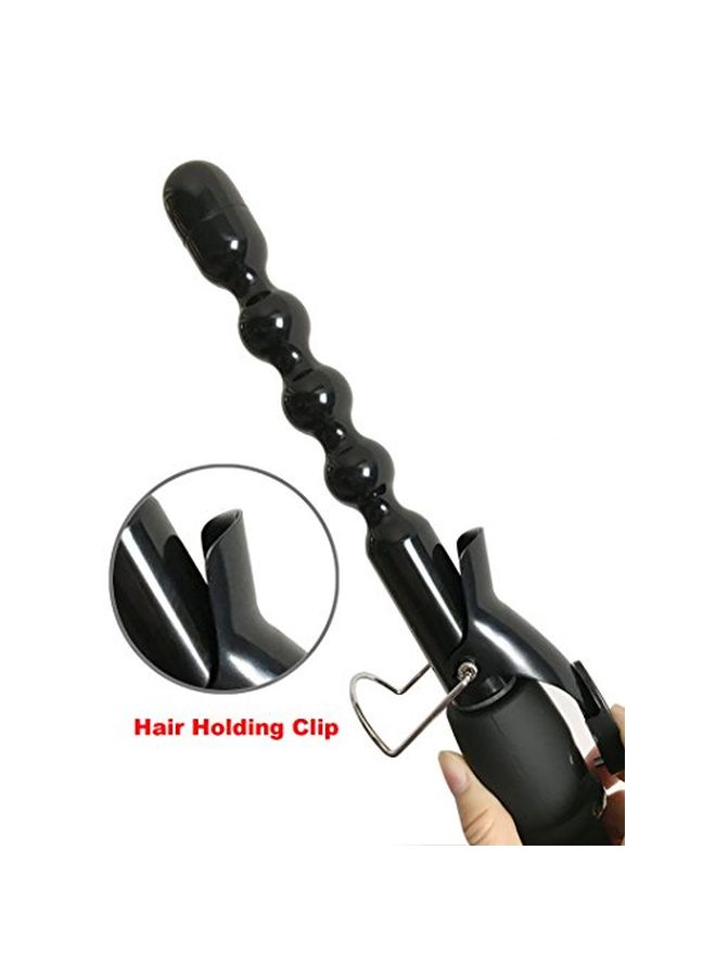 YUNAI - Bubble Curling Wand Black - Image 1