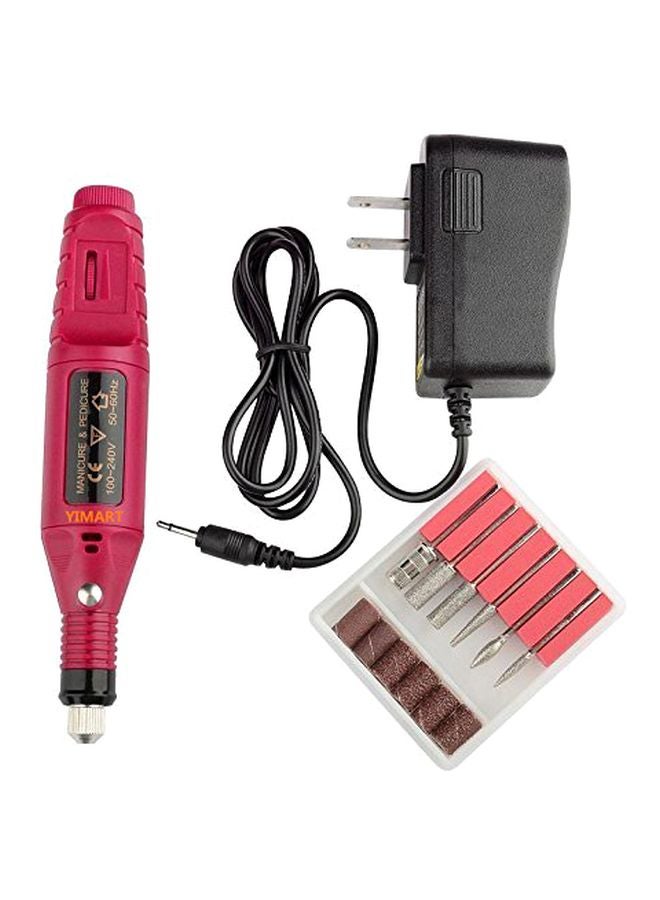 Yimart Nail Art Electric Nails Repair Machine Pink - Image 1