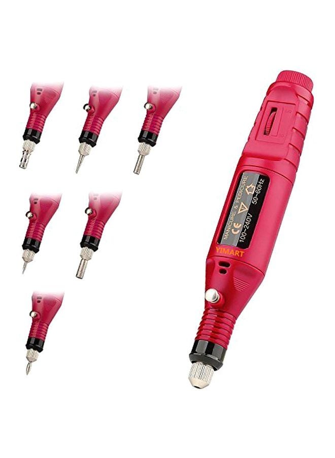 Yimart Nail Art Electric Nails Repair Machine Pink - Image 3