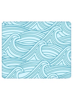 Rough Seas Non-Slip Gaming Mousepad Blue