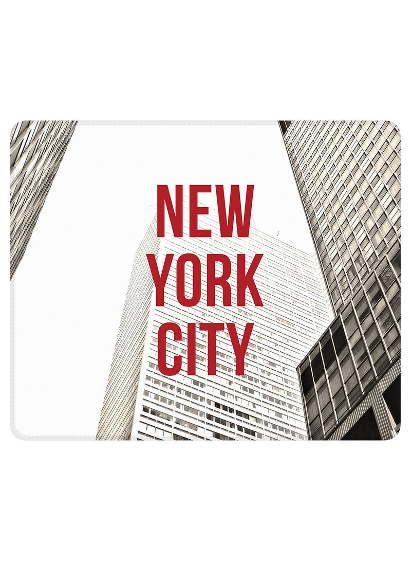 Stylizedd New York Skyscraper Non-Slip Gaming Mousepad Multicolour - Image 1