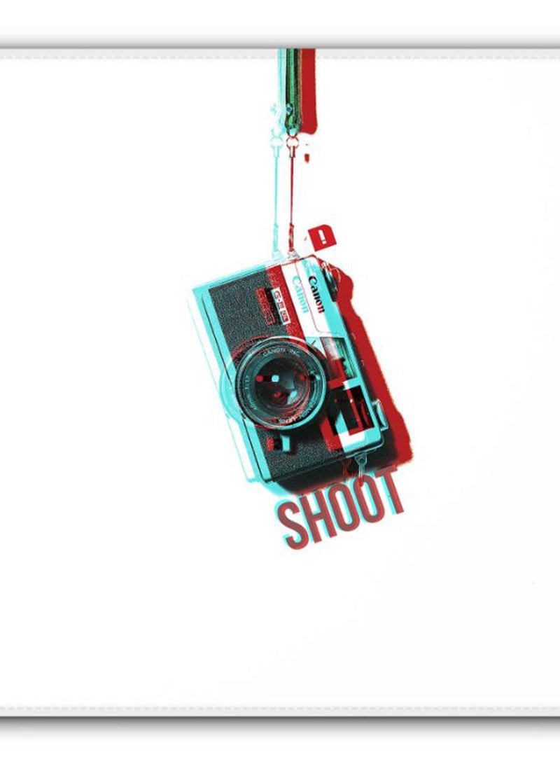 Stylizedd Shoot Non-Slip Gaming Mousepad White/Green - Image 2